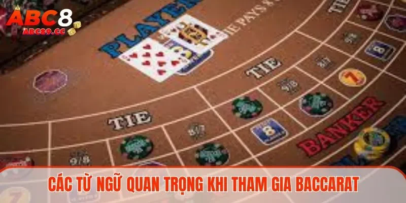 Các từ ngữ quan trọng khi tham gia Baccarat